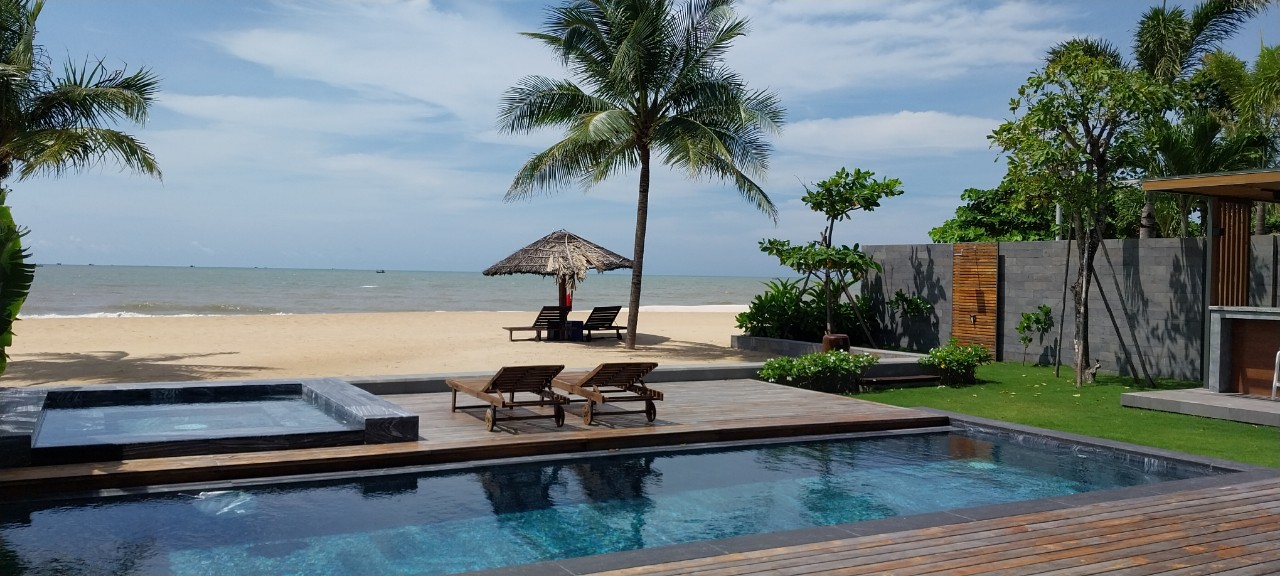 villa hồ tràm có hồ bơi riêng