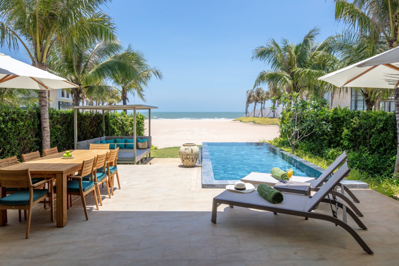 villa hồ tràm gần biển