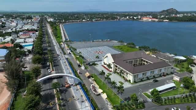 Toàn cảnh nội ô huyện Xuyên Mộc nhìn từ trên cao Toàn cảnh nội ô huyện Xuyên Mộc nhìn từ trên cao