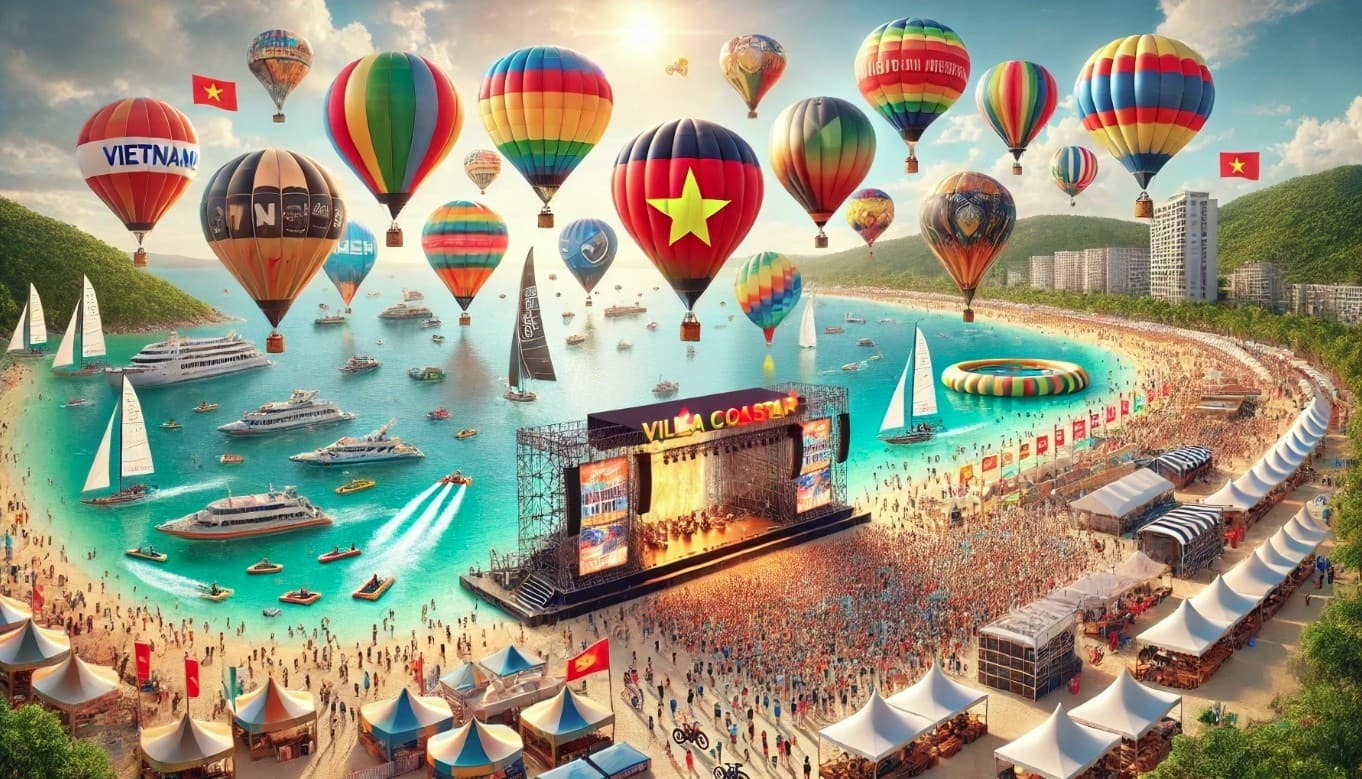 Xuyên Mộc tổ chức biểu diễn khinh khí cầu nhân dịp 30/4/2025 Xuyên Mộc tổ chức biểu diễn khinh khí cầu nhân dịp 30/4/2025