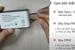 Bộ điều khiển cửa cuốn qua điện thoại