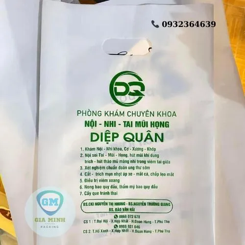 TÚI NHỰA CHO PHÒNG KHÁM