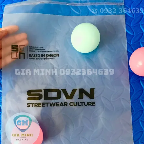 Túi nắp keo mờ HD 