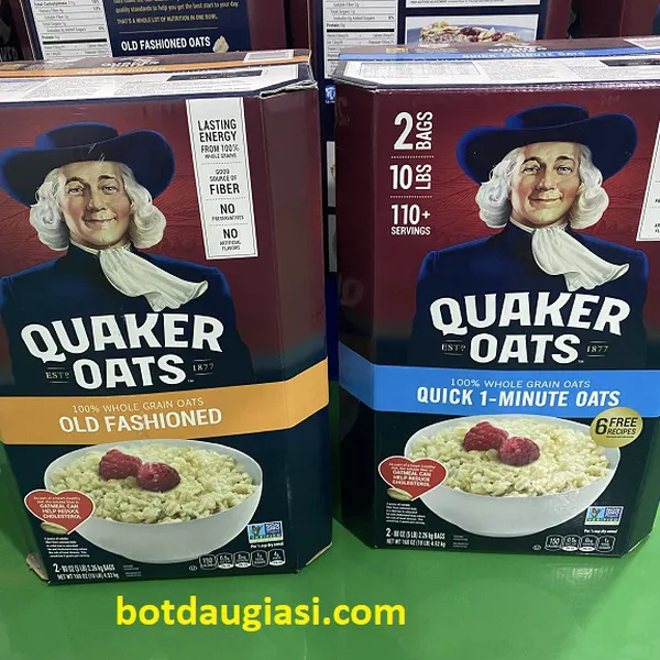 Yến mạch Quaker giá sỉ 