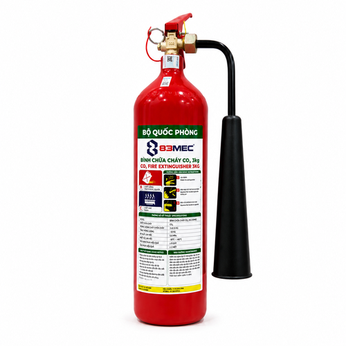 Bình Chữa Cháy Khí Co2 3Kg Bộ Quốc Phòng 83MEC/CO2/MT3