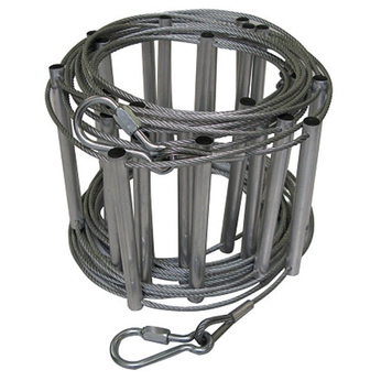 Thang dây inox thoát hiểm chống cháy nhà cao tầng