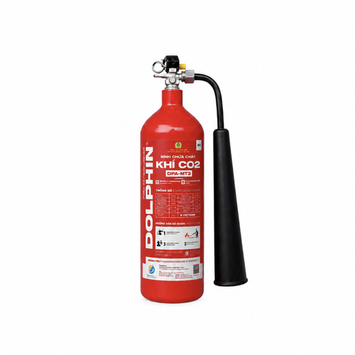 Bình Chữa Cháy Khí Co2 3Kg Dolphin DPA-MT3