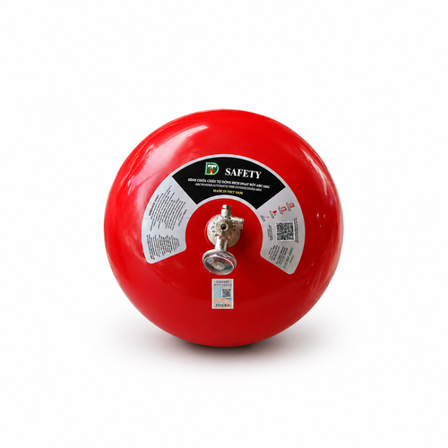 Bình Cầu Chữa Cháy Tự Động Bột ABC 6Kg SAFETY DTT-ABC/AUTO-6Kg