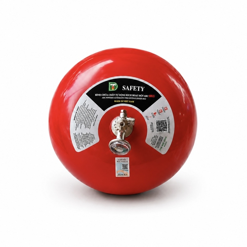 Bình Cầu Chữa Cháy Tự Đông Bột ABC 8Kg Safety DTT-ABC/AUTO-8Kg