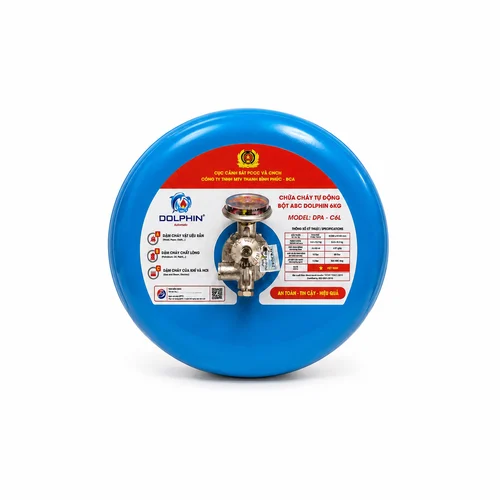 Bình Cầu Chữa Cháy Tự Động Gốc Nước 6Kg Dolphin DPA-C6L