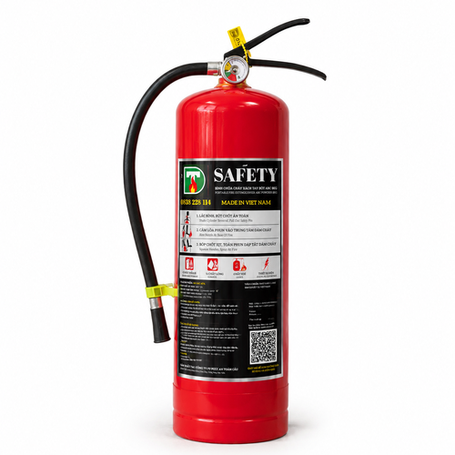 Bình Chữa Cháy Bột ABC 8Kg SAFETY DTT-ABC/8kg