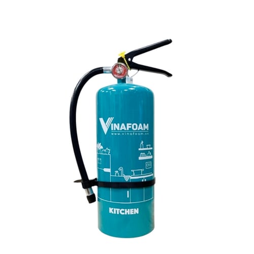 Bình Chữa Cháy Gốc Nước Foam 3 Lít Inox Vinafoam V3F-K Cho Nhà Bếp