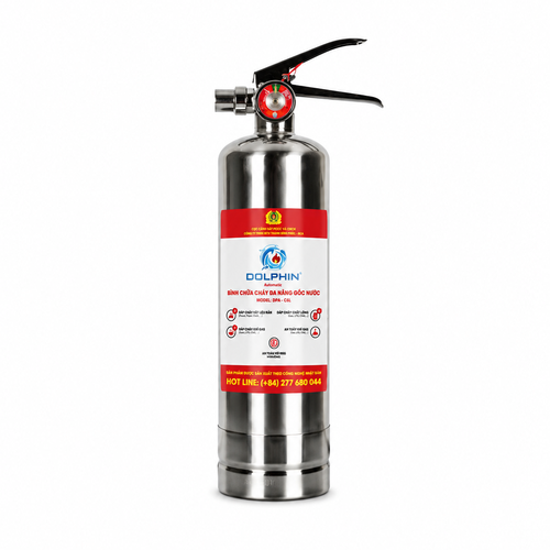 Bình Chữa Cháy Inox Gốc Nước 1L Dolphin DPA-I1L