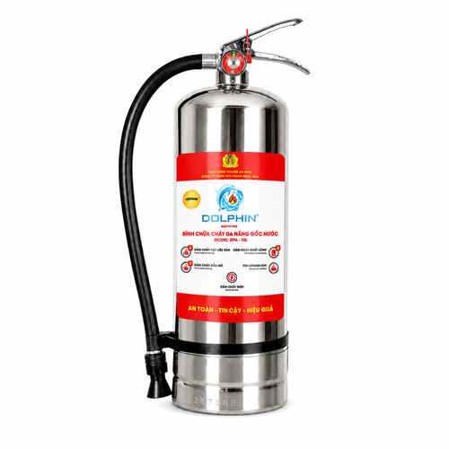 Bình Chữa Cháy Inox Gốc Nước 3L Dolphin DPA-I3L