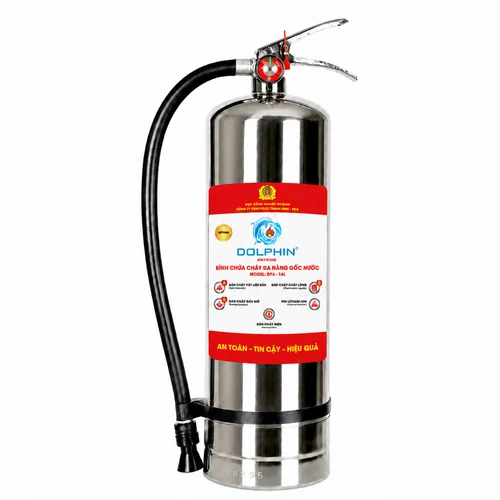 Bình Chữa Cháy Inox Gốc Nước 6L Dolphin DPA-I6L