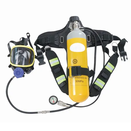 Mặt nạ phòng độc cách ly kèm mặt nạ trùm và bình dưỡng khí thở SCBA theo thông tư 150 BCA
