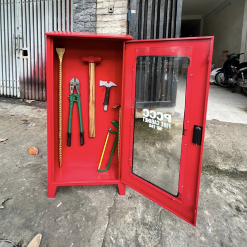 Tủ Đựng Dụng Cụ Phá Dỡ Ngoài Nhà 600x1200x180mm Dày 0.8mm Chân Cao 100mm