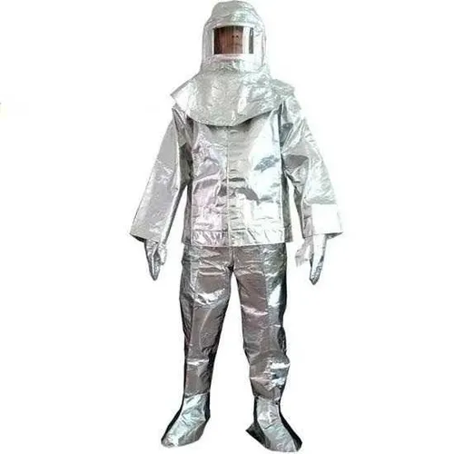 Quần áo chống cháy tráng nhôm chịu nhiệt 300 độ C