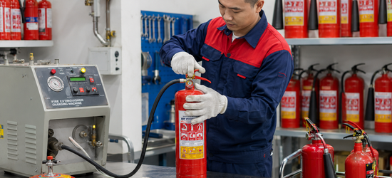Nạp Sạc Bình Chữa Cháy Đường Nguyễn Cư Trinh Cho Cơ Sở Kinh Doanh