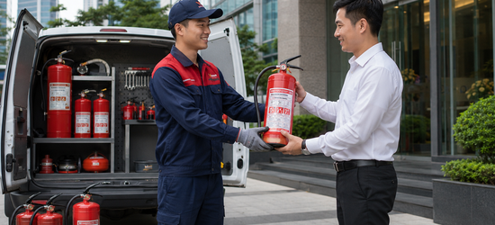 Nạp Sạc Bình Chữa Cháy Đường Tôn Thất Tùng
