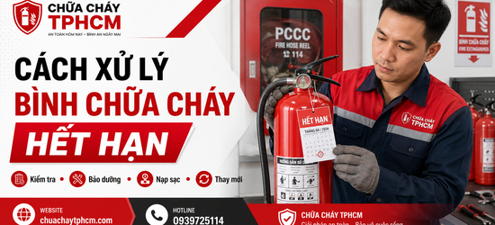 Cách Xử Lý  Bình Chữa Cháy Hết Hạn 