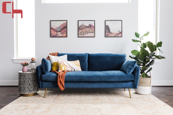 Sofa vải nhung Sofa vải nhung