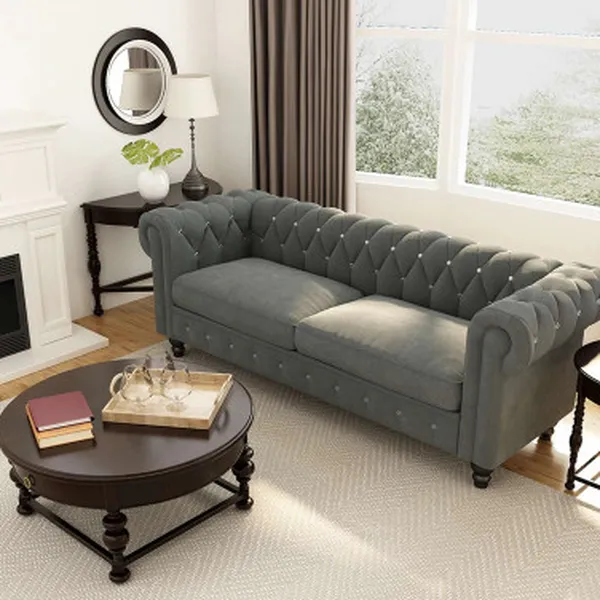 Kansan Chesterfield Sofa