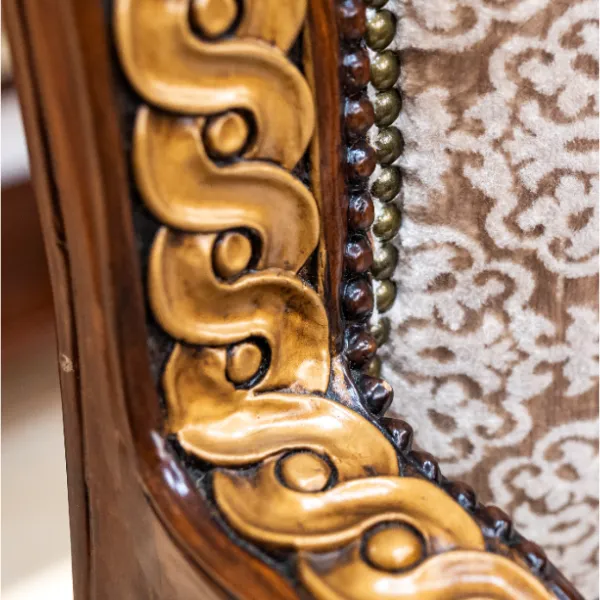 Louis Chair with Golden Gilding