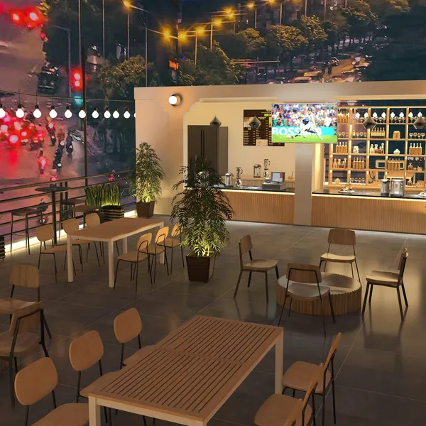 Ella Plywood Metal Chair Dinning Room