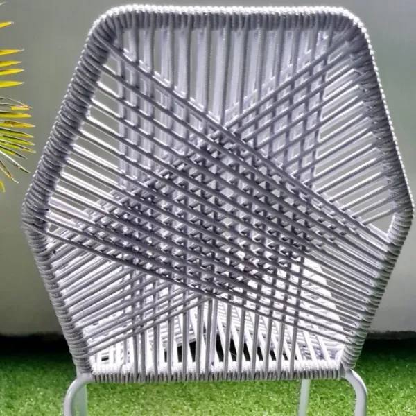 Johny Outdoor Chair Meral with Plastic Rattan
