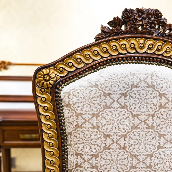 Louis Chair with Golden Gilding