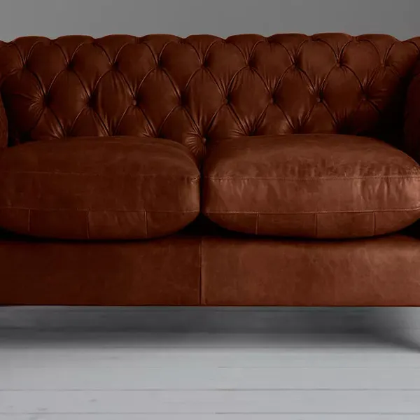 John Chesterfield Leather Sofa