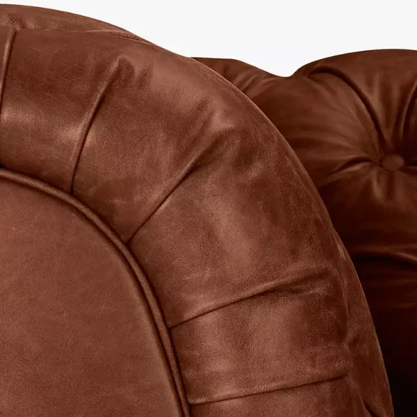 John Chesterfield Leather Sofa