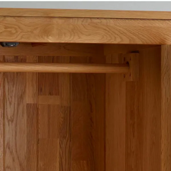 Wardrobe Oak 3 Door Bed Room 1400