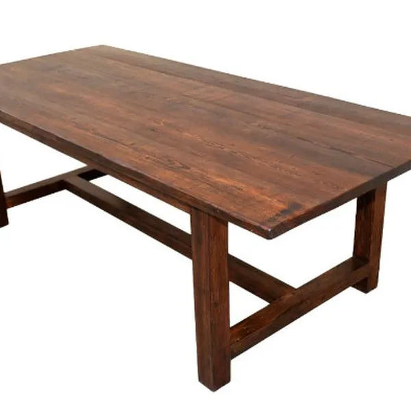 Portobello Oak Solid Dining Table 2100