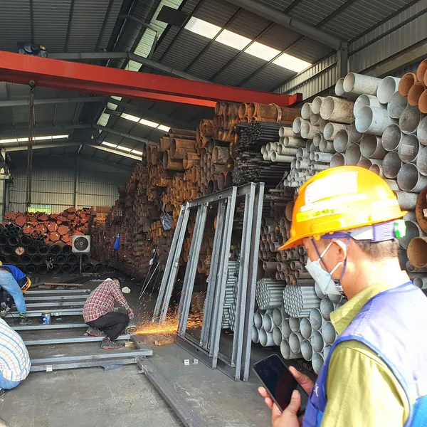 Ống mạ kẽm phi 60 Sch40