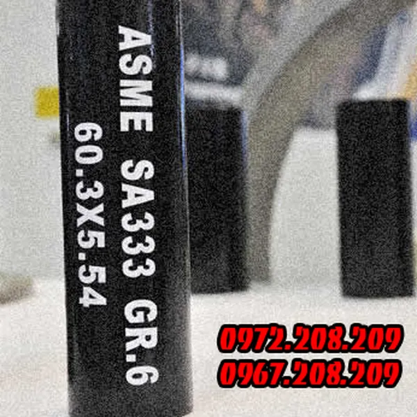 ASTM A333 Gr.6 Ống Thép Hợp Kim  Nhiệt Độ Thấp