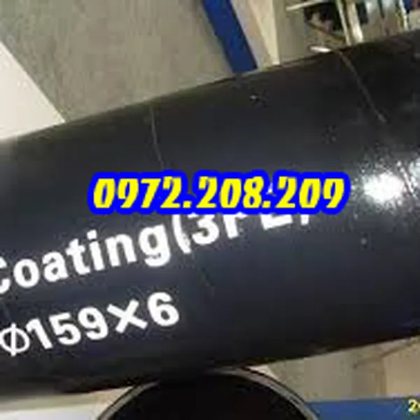 Ống thép đúc bọc nhựa PE
