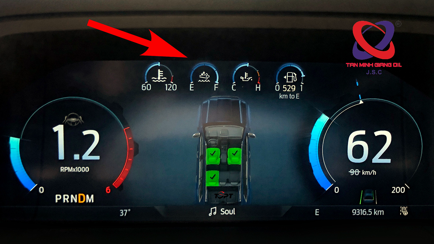 Kiểm tra và duy trì mức Dung dịch xử lý khí thải AdBlue Kiểm tra và duy trì mức Dung dịch xử lý khí thải AdBlue