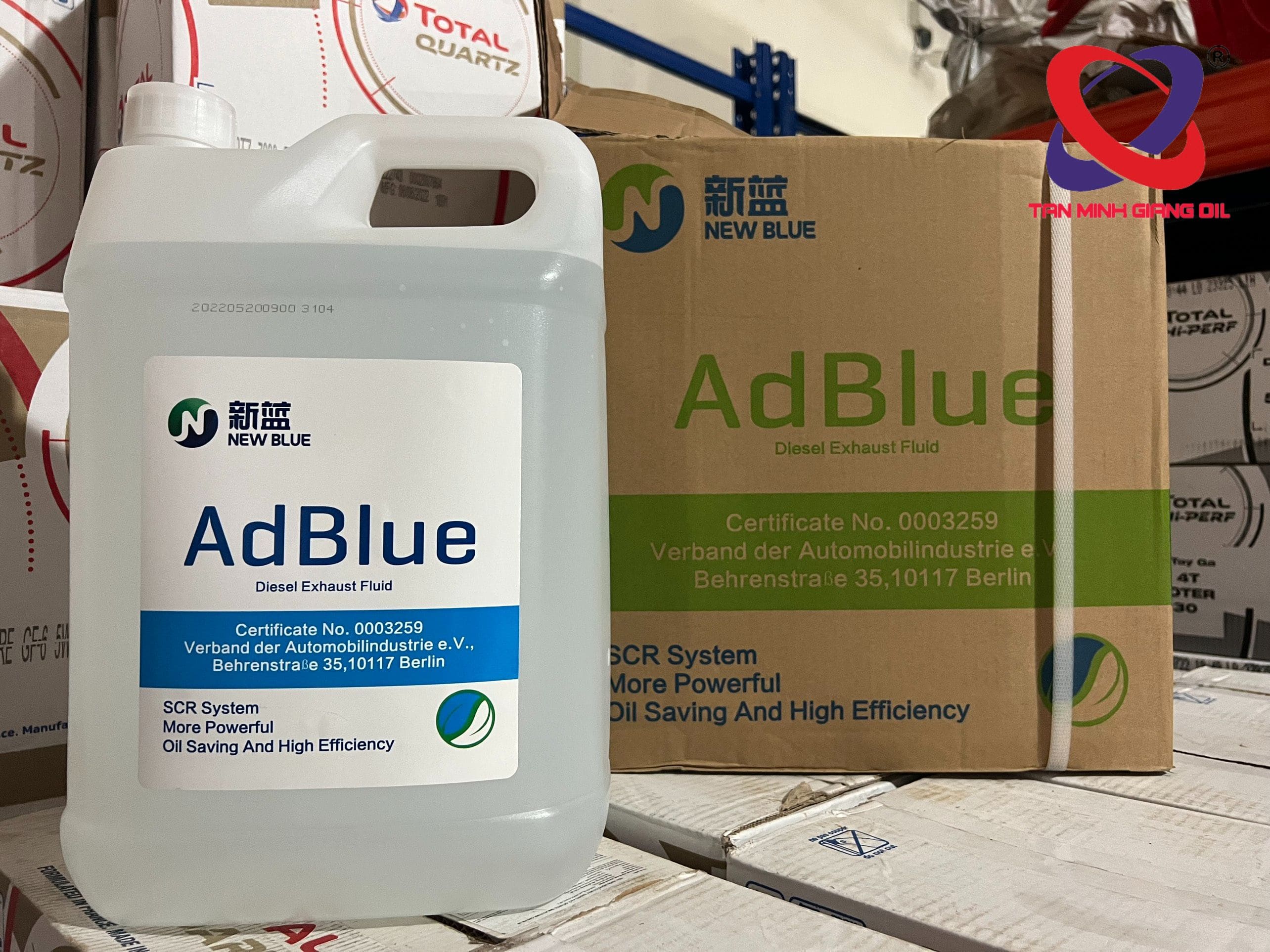 Dung dịch xử lý khi thải AdBlue - Tân Minh Giang Oil Dung dịch xử lý khi thải AdBlue - Tân Minh Giang Oil