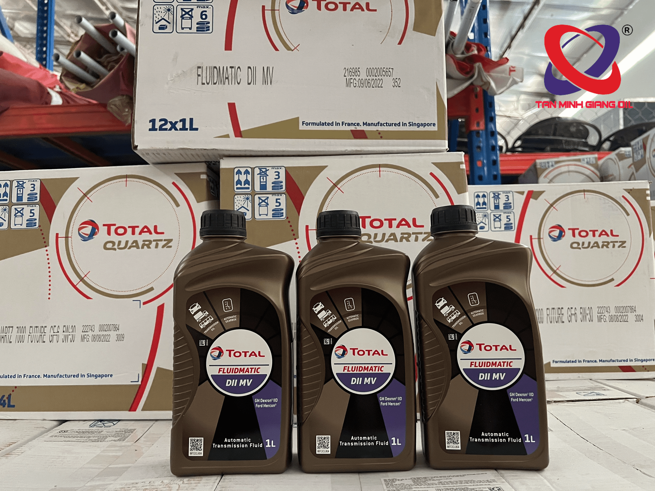 Nhớt hộp số tự động TOTAL FLUIDMATIC DII MV Nhớt hộp số tự động TOTAL FLUIDMATIC DII MV