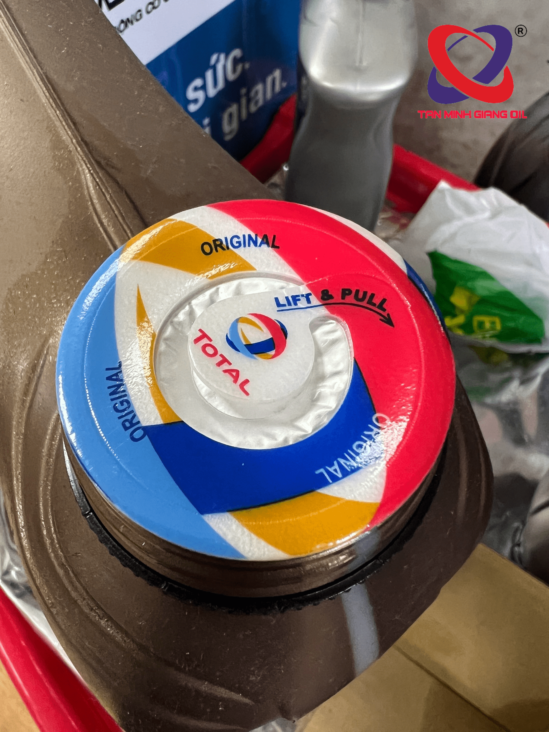 Dầu Total nguyên seal Dầu Total nguyên seal