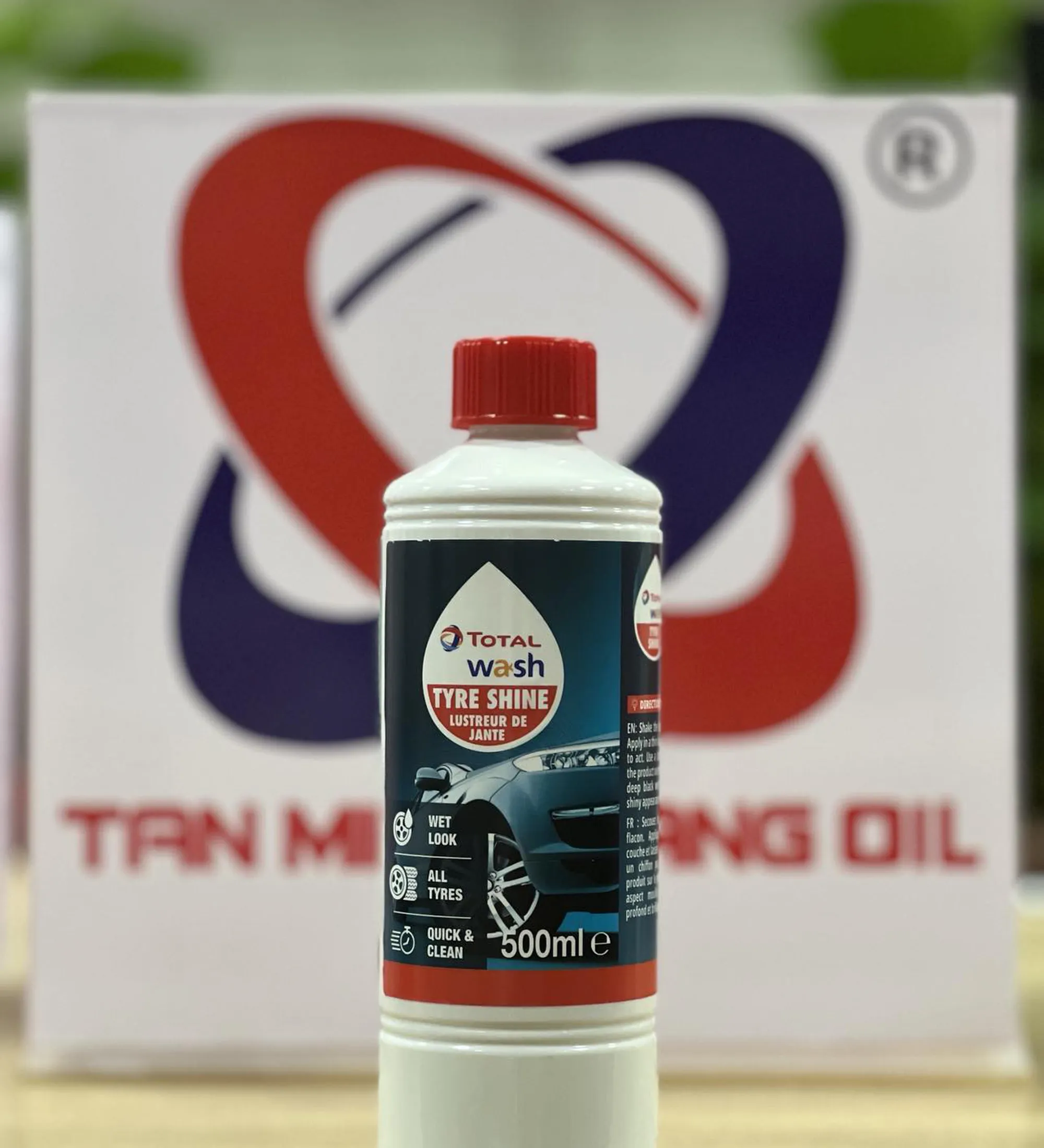 Dung dịch đánh bóng lốp xe TOTAL WASH TYRE SHINE