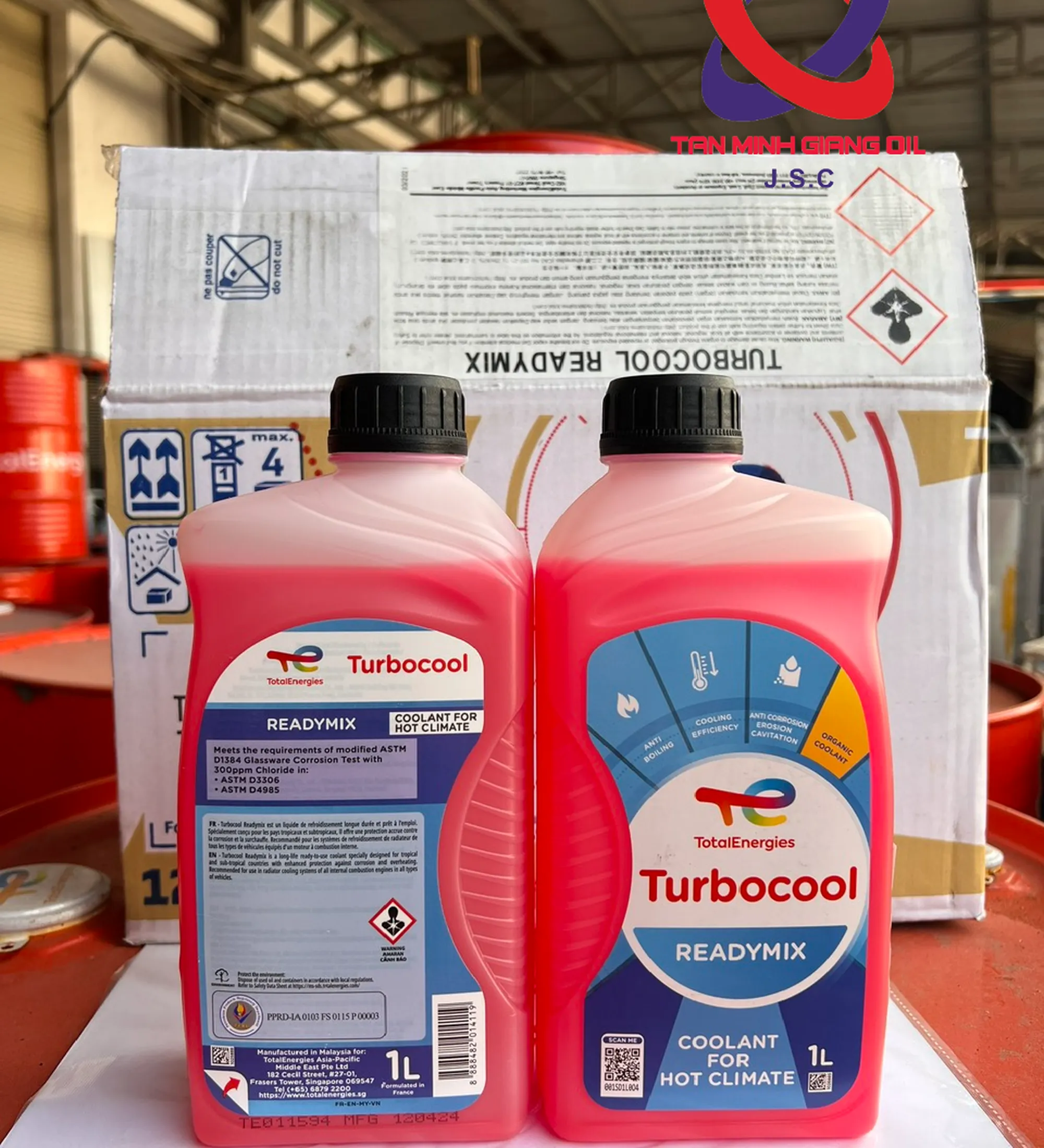 Nước làm mát TOTAL TURBOCOOL READYMIX