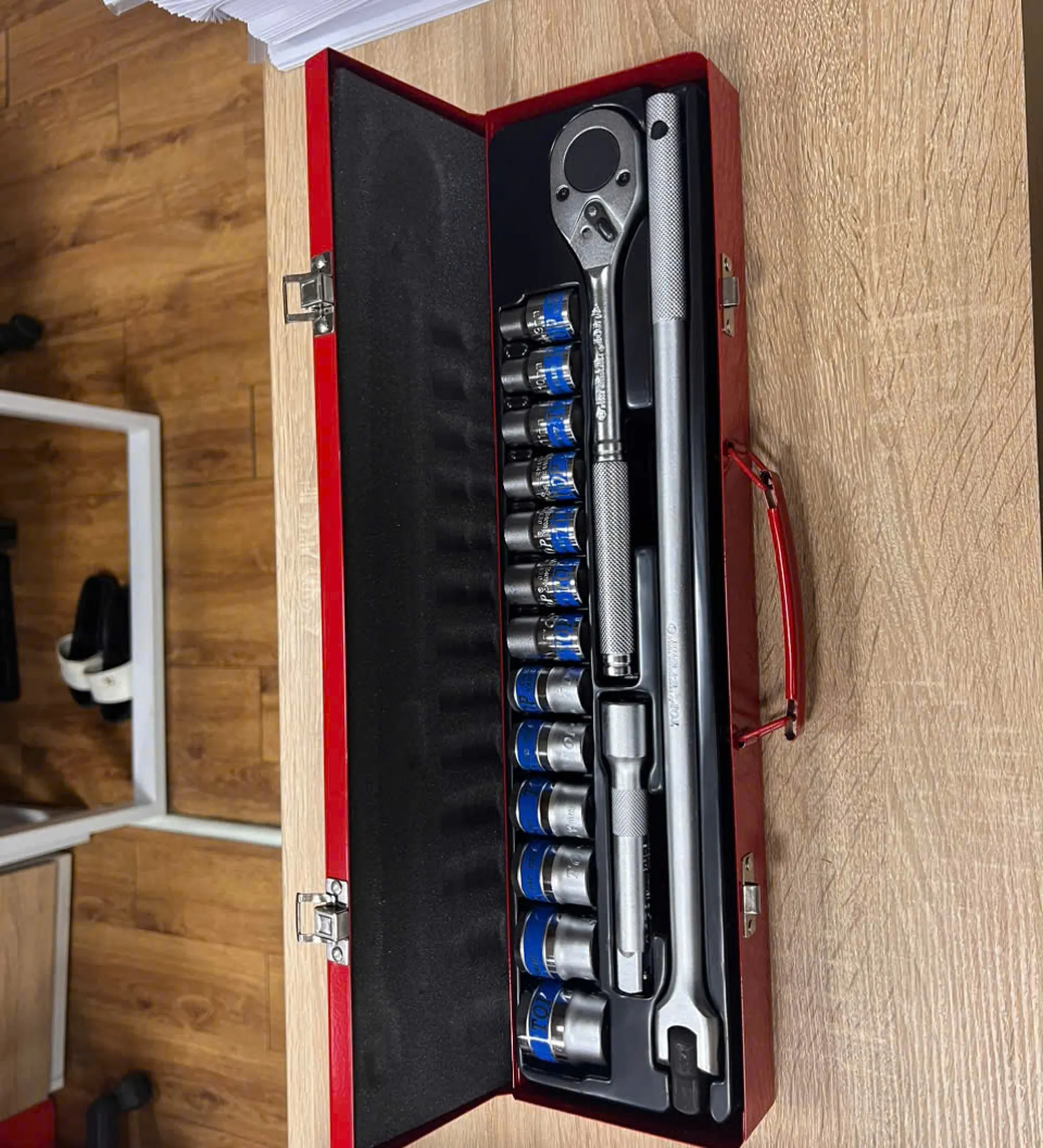 BỘ TUÝP 1/2 17 CHI TIẾT TOP – DỤNG CỤ KHÔNG THỂ THIẾU CHO THỢ CƠ KHÍ, GARA & DIY, bo tuyp 1/2 17 chi tiet top