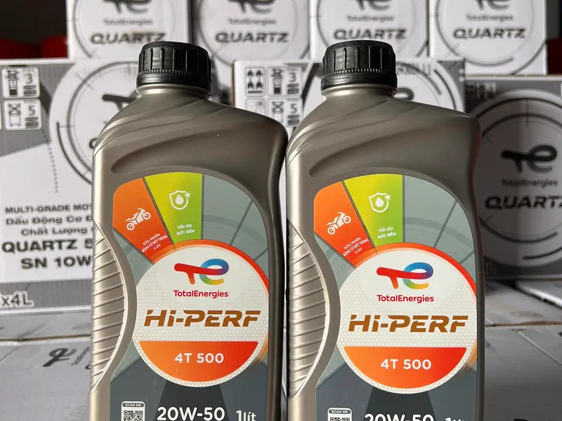 Dầu xe máy TOTAL HI PERF 4T 500 20W50 (SL)