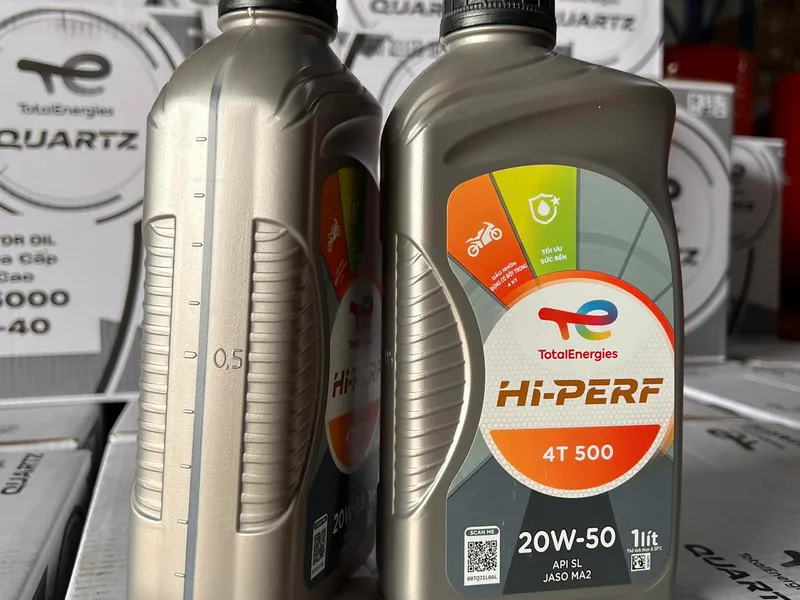 Dầu xe máy TOTAL HI PERF 4T 500 20W50 (SL)