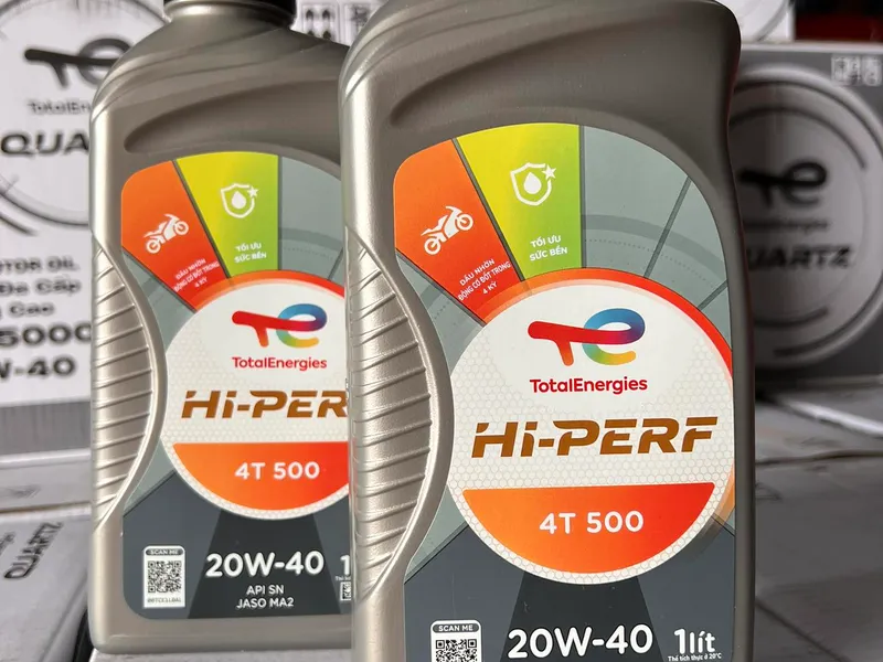 Dầu xe máy TOTAL HI PERF 4T 500 20W40