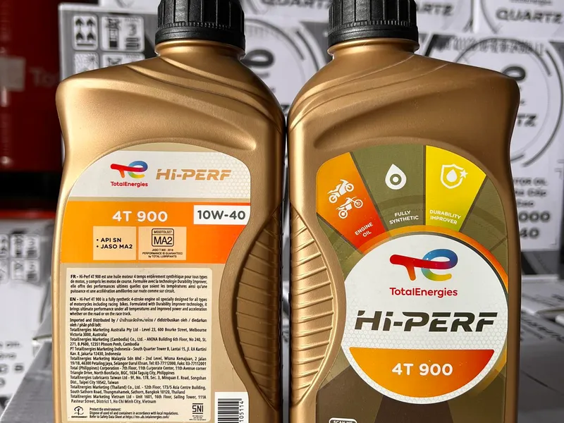 Dầu xe côn cao cấp TOTAL HI PERF 4T 900 10W40 