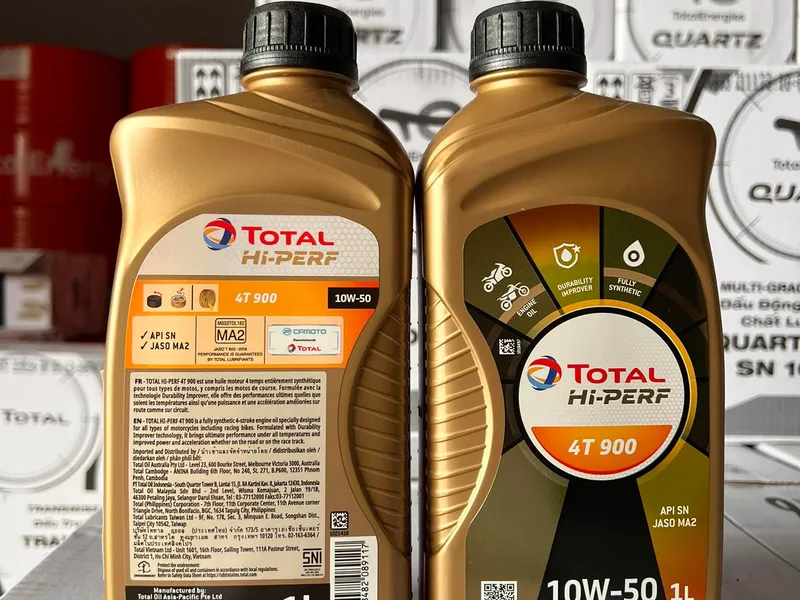 Dầu xe côn cao cấp TOTAL HI PERF 4T 900 10W50